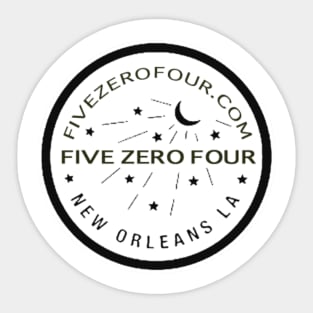 five zero four water cover Sticker